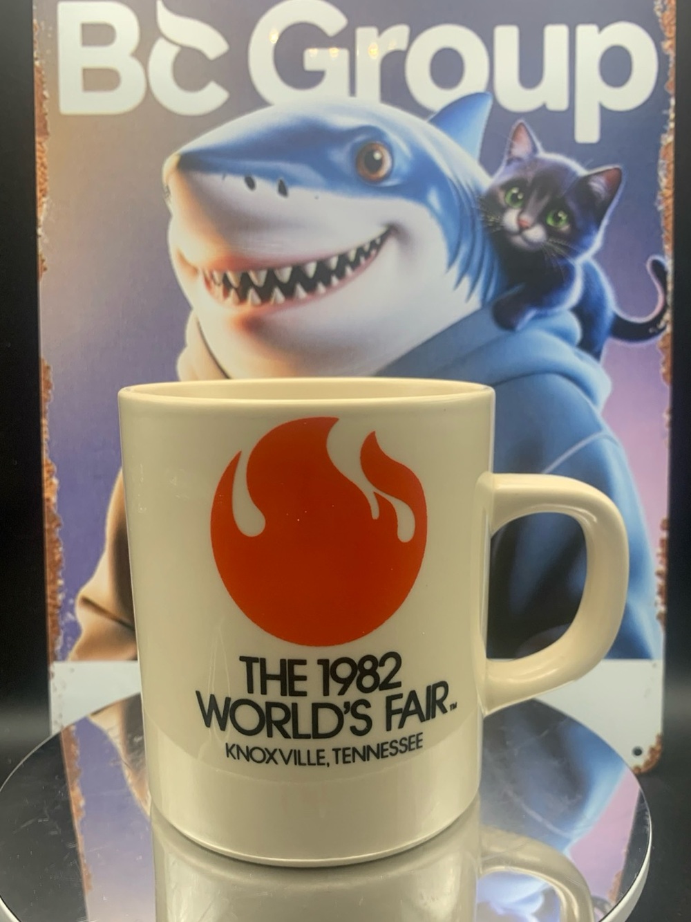 Vintage 1982 Worlds Fair Knoxville Tennessee Coffee Tea Mug Classic Americana